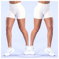 Shorts de sport athlétiques à séchage rapide en nylon, taille mi-haute, pour femmes, shorts de compression personnalisés pour le fitness, le yoga et les sports