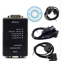 AK90 Carsoft-Interfaz de carsoft OBD2 para BMW, MCU--E30/ E31/E32/E34/E36/E38/E39/E60/E65, el más nuevo, 6,5