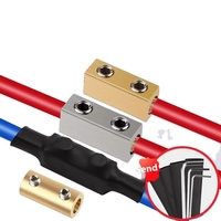 Connecteur rapide en cuivre pur haute puissance fil de bornier étanche 1-16 carré PCB pressé outil de connexion de poste de cuivre