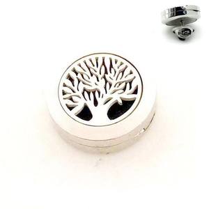 カスタムステンレス鋼316Lジュエリーオイルディフューザーロケットペンダントカスタムバタフライブローチ - Product Image 4