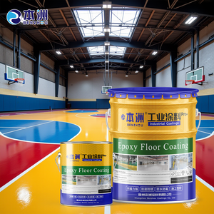Pintura de Revestimiento para Pisos de Resina Epoxi Líquida Ecológica Benzhou, Alta Resistencia al Desgaste y a los Productos Químicos HS D - Product Image 2