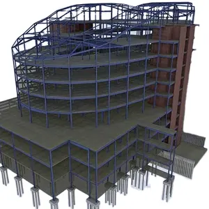 Yinong China, alta calidad, buen precio, estructura de acero prefabricada, edificio sanitario para hospitales