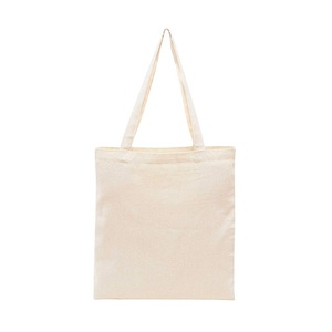 Grands sacs fourre-tout personnalisés OEM de qualité supérieure en toile de coton écologique pour transporter du lait, de l'épicerie, des fruits et des légumes avec poignées renforcées - Product Image 6