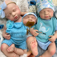 Poupées Reborn en Silicone Souple, Réalistes, à Bouche Ouverte, Bébés Nouveaux-nés, 20 pouces, LouLou Pascale avec Sucette, Articles de Collection – Approvisionnement Direct Usine