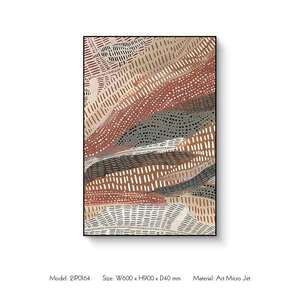 Arte Murale Decorativa con Stampa 3D di Design Trendy per Soggiorno, Accessori per Arredamento Casa, Decorazioni da Parete Incorniciate - Product Image 2