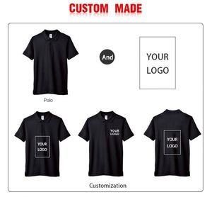 Luxury Brand Plain 100% Pique Cotton Work Uniform Custom Embroidery Polos Formal Short Sleeve Oversize Polo <b>Shirt</b> Logo Custom - Product Image 5