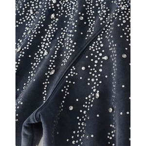 100% personalizzato in cotone OEM lavato <span class=keywords><strong>con</strong></span> strass sbiadito scintillante <span class=keywords><strong>oversize</strong></span> <span class=keywords><strong>felpa</strong></span> <span class=keywords><strong>con</strong></span> cappuccio <span class=keywords><strong>con</strong></span> cerniera da uomo - Product Image 6