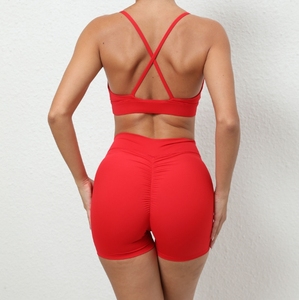 Nouvel arrivage : Ensemble de yoga pour femme – Tenue de sport athlétique deux pièces (legging et brassière) - Product Image 6