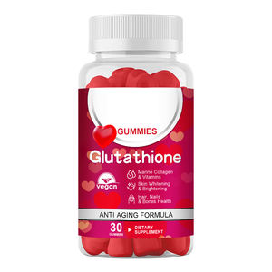 Gomas blanqueadoras de piel de etiqueta privada 30 gomitas de vitamina colágeno L-glutatión - Product Image 1