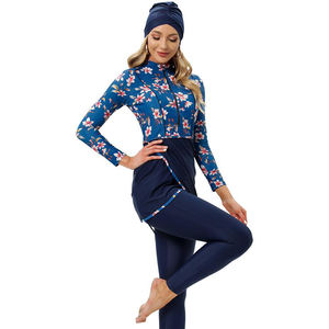 Logo personnalisé femmes musulmanes Style modeste couverture complète du corps Burqini maillots <span class=keywords><strong>de</strong></span> <span class=keywords><strong>bain</strong></span> maillots <span class=keywords><strong>de</strong></span> <span class=keywords><strong>bain</strong></span> maillots <span class=keywords><strong>de</strong></span> <span class=keywords><strong>bain</strong></span> maillot <span class=keywords><strong>de</strong></span> <span class=keywords><strong>bain</strong></span> - Product Image 1