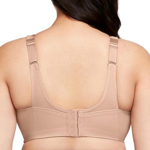 Sujetador Deportivo Glamorise Full Figure Plus Size MagicLift Transpirable de Alta Sujeción con Tirantes Cruzados Sin Costuras y Sin Varillas # 1006 - Product Image 2