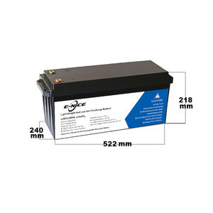 高质量24V 48v Lifepo4电池组铅酸更换太阳能电池容量 - Product Image 1