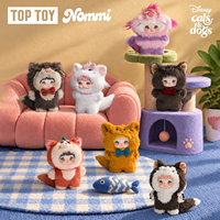 Authentique TOPTOY Nommi Dreamy Meow Series Peluche Pendentif Boîte Mystère avec Charme Chat Mignon Cadeau