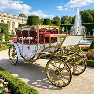Fabrication et fourniture de calèches royales électriques vintage européennes pour les hôtels, les mariages, les visites touristiques et les entreprises. - Product Image 1