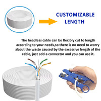 Cable Ethernet Cat6 para Exteriores, Blindado, 1000 pies, 23AWG, Cobre Sólido, 550MHz, Certificado ETL, F UTP, Blindaje de Lámina, Resistente a los Rayos UV, Directo