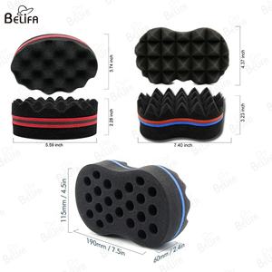 Cepillo de esponja para peinar el cabello rizado de doble cara para <span class=keywords><strong>Afico</strong></span> - Product Image 2