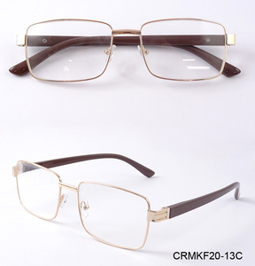 Kính Cổ Điển Cho Nam, Kính Đọc Sách An Toàn Viễn Thị Kính Mắt Kim Loại Mỏng - Product Image 5