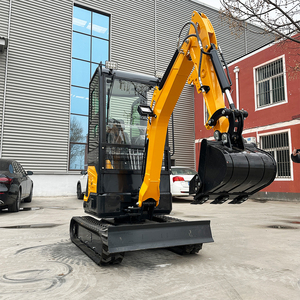 YUANXING Free Shipping Mini Excavator 3.5 Ton EPA Euro 5 Kubota Engine Crawler Digger Farm 2 Ton Home Mini Excavator <strong>Machine</strong> - Product Image 1