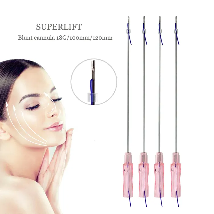 Best Selling Korea W Blunt Cog 18G 100mm Facial Lifting Fios PDO Thread