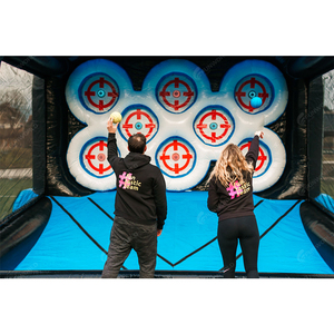 Système de jeu interactif gonflable populaire pour l'extérieur, jeu de tir sportif avec éclairage IPS, arène sportive gonflable combinée - Product Image 4