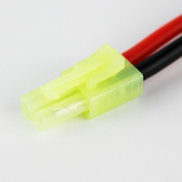 Câble de charge Mini Tamiya vers prise banane 4 mm 14AWG 300 mm pour batterie Lipo de drone RC et avion