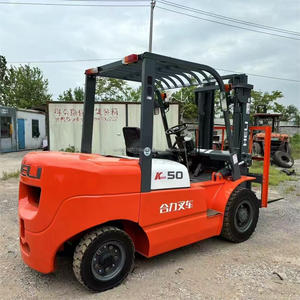 Used 5 Ton Heli <b>Forklift</b> with Tilting Carriage & Side Shifter-<b>Internal</b> <b>Combustion</b> 2023 Model Offroad 3m Lifting Height - Product Image 2