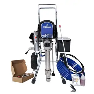 Machine de pulvérisation de peinture sans air industrielle électrique 9L/min 4500W Pro Contractor Putty Plaster Texspray MARK X