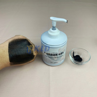 Krim Laser karbon pengecil pori-pori Terbaik 300g krim karbon perawatan boneka hitam Peeling Gel karbon pemutih wajah krim Laser karbon