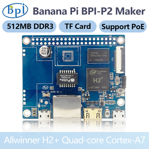 Banana Pi Maker H2 + Quad-core, dispositivo de alimentación con tarjeta <span class=keywords><strong>Tf</strong></span>, compatible con Poe Android Linux, Ordenador de placa única, H2 + Quad-core, Mali400mp2, 512m, DDR3, compatible con tarjeta <span class=keywords><strong>Tf</strong></span> - Product Image 2