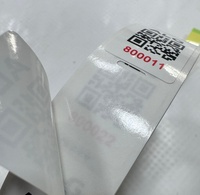 Étiquette adhésive personnalisée avec code QR, résistance aux UV UL969, 3 m, 2008, durable en extérieur, marquage continu