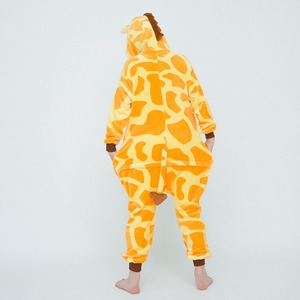 Pigiama Intero in Pile a Forma di Animale per Adulti, Kigurumi con Cappuccio, Abbigliamento da Notte Invernale, Coordinato Famiglia, Regalo di Natale - Product Image 3