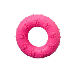TPR ayak izi donut <span class=keywords><strong>pet</strong></span> oyuncaklar çiğneme dişleri taşlama diş temizleme bite dayanıklı köpek oyuncaklar - Product Image 4
