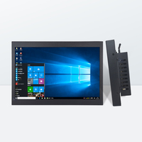 Panel PC Industrial de 10.1 Pulgadas para Interiores, Potente y Robusto, Pantalla Táctil Integrada, Monitor Todo en Uno para HMI y PLC para Máquinas Parais