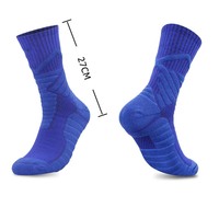 OEM personnalisé tricot brodé Logo équipage chaussette de sport hommes course athlétisme Elite basket-ball chaussettes de sport