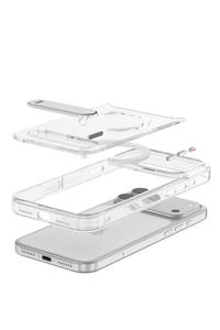 Pour iPhone 17 Pro Max 360 °   Étui transparent magnétique avec support rotatif en alliage d'aluminium pour iPhone 17 Air - Product Image 4