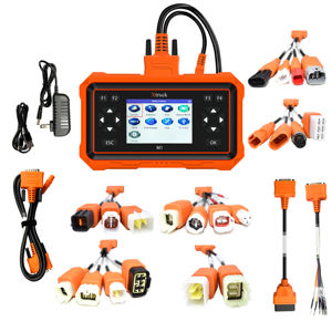 Outil de diagnostic et de lecture des codes d'erreur pour moto Xtruck M1, prise en charge des données en temps réel et des codes DTC, multilingue - Product Image 1