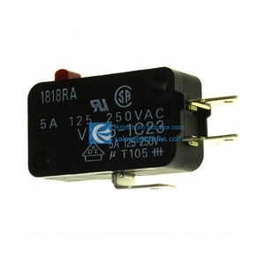 Electronic Components Switches Supplier <strong>VX</strong>-<strong>5</strong>-<strong>1C23</strong> On-Mom <strong>VX</strong> Limit Switch SPDT Chassis Mount VX51C23 Quick Connect 4.7mm - Product Image 1