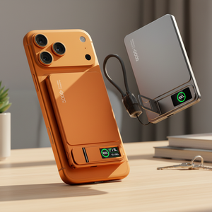 Cargadores Personalizados con Pantalla TFT, Bancos de Energía y Cargadores Inalámbricos, Batería <span class=keywords><strong>Externa</strong></span> Portátil de 5000 mAh, Mini Cargador Inalámbrico Magnético Delgado - Product Image 1