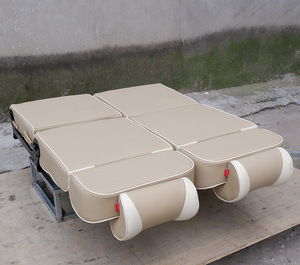 Siège-lit pliable en cuir imperméable et peu encombrant pour <span class=keywords><strong>camping</strong></span>-<span class=keywords><strong>car</strong></span>, transformable en lit pour Sprinter Van - Product Image 4