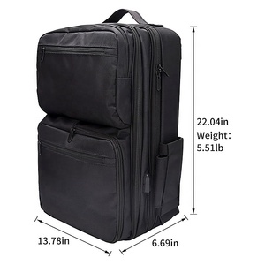 Sac <span class=keywords><strong>à</strong></span> dos de coiffeur personnalisé avec logo, grande capacité, pour le rangement des outils de coiffure, sac de voyage pour coiffeur, sac cosmétique pour coiffeur - Product Image 4