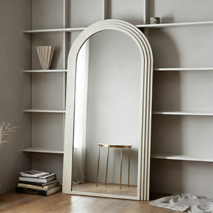 Specchio ad Arco a Figura Intera per Camera <span class=keywords><strong>da</strong></span> Letto, Specchio <span class=keywords><strong>da</strong></span> Terra per Vestirsi, Specchio <span class=keywords><strong>da</strong></span> Ingresso in Stile Francese <span class=keywords><strong>da</strong></span> Parete - Product Image 2