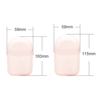 50ml 75ml nouveau design bouteille de crème solaire vide en forme de briquet emballage de crème solaire personnalisé