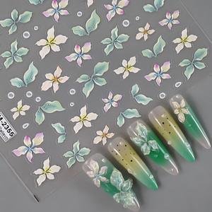 Calcomanías <span class=keywords><strong>de</strong></span> <span class=keywords><strong>Uñas</strong></span> con Diseño Floral 3D <span class=keywords><strong>de</strong></span> Lirios, Belleza en Flor, Gran Venta 2026, para <span class=keywords><strong>Uñas</strong></span> Impresionantes - Product Image 4