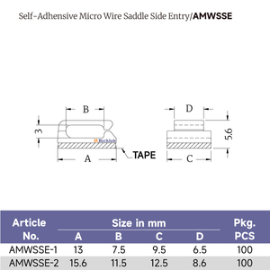 Self Adhesive <b>Cable</b> Clips,Upgraded Wall Wire Holders for <b>Cable</b> Management, Organizer for LED,<b>HDMI</b> - Product Image 6