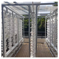 Jardinière hydroponique de jardin de maison de tour de culture verticale de luxe écologique pour l'arrosage des plantes d'intérieur pour une utilisation au sol-pour feuillu