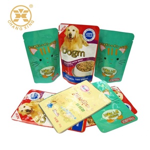 Pochette en papier d'aluminium à haute température, impression personnalisée, petit support pour chat, chien, sac à micro-ondes humide pour aliments pour animaux de compagnie - Product Image 2