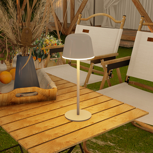 Hiện đại pin đèn trang trí nội thất thay đổi độ sáng cạnh giường ngủ tafellamp tisch lampe cảm ứng thanh có thể sạc lại không dây LED bàn đèn nhà hàng - Product Image 6