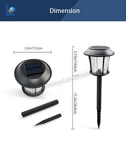 Leal <span class=keywords><strong>bien</strong></span> el terreno paisaje camino luces de jardín Solar iluminación de jardín al aire libre - Product Image 6