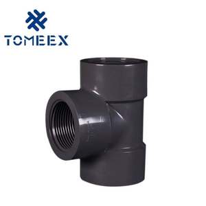 Raccords de tuyauterie en PVC du fabricant chinois ASTM SCH80 1/2 \ "coude fileté femelle à 90 degrés - Product Image 3