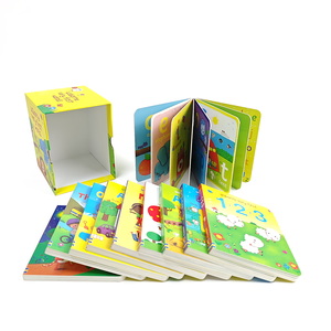 Impresión de Libros de Cartón con Baladas Infantiles Personalizados, Libro de Cuentos Educativo para Niños, Libro Interactivo en Inglés para Niños - Product Image 1